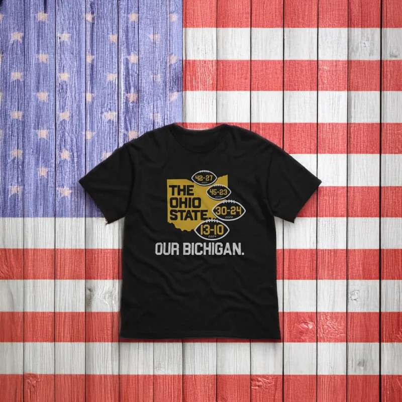 Bichigan 2024: The Ultimate Fan Gear for the Big Game 8 Our Bichigan 2024 Shirt