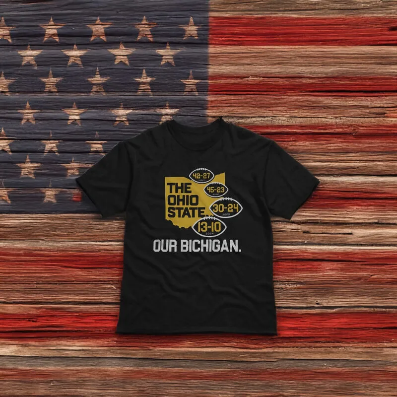Bichigan 2024: The Ultimate Fan Gear for the Big Game 7 Our Bichigan 2024 Shirt
