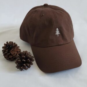 Pine Tree Embroidered Hat1