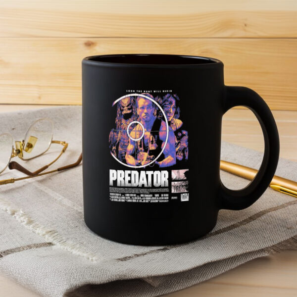 Predator 1987 Soon The Hunt Will Begind Mug3