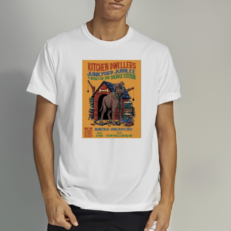 Premium Kitchen Dwellers Nye 2024-2025 Wilmington, Nc Brooklyn Arts Show Poster Shirt