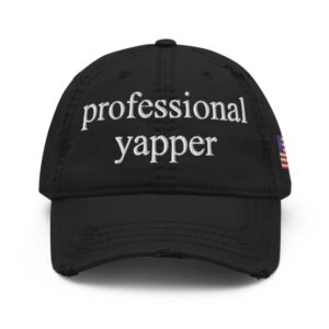 Professional Yapper Distressed Dad Hat