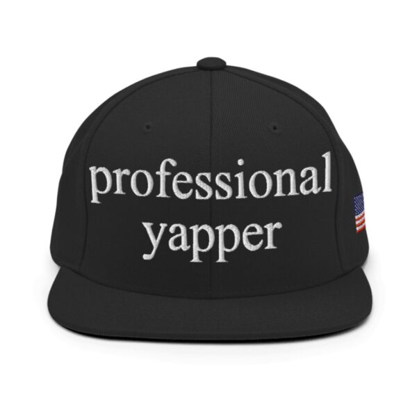 Professional Yapper Snapback Hat