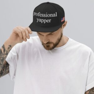 Professional Yapper Snapback Hat