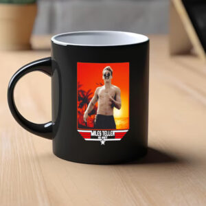 Rooster Topgun Retro Miles Teller Shirtless Mug1