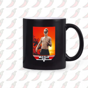 Rooster Topgun Retro Miles Teller Shirtless Mug2