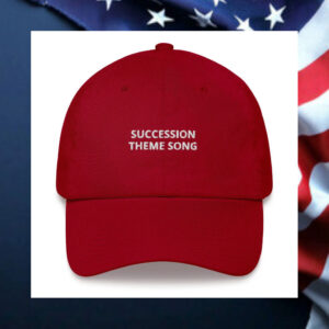 SUCCESSION-THEME-SONG-embroidered-dad-hat