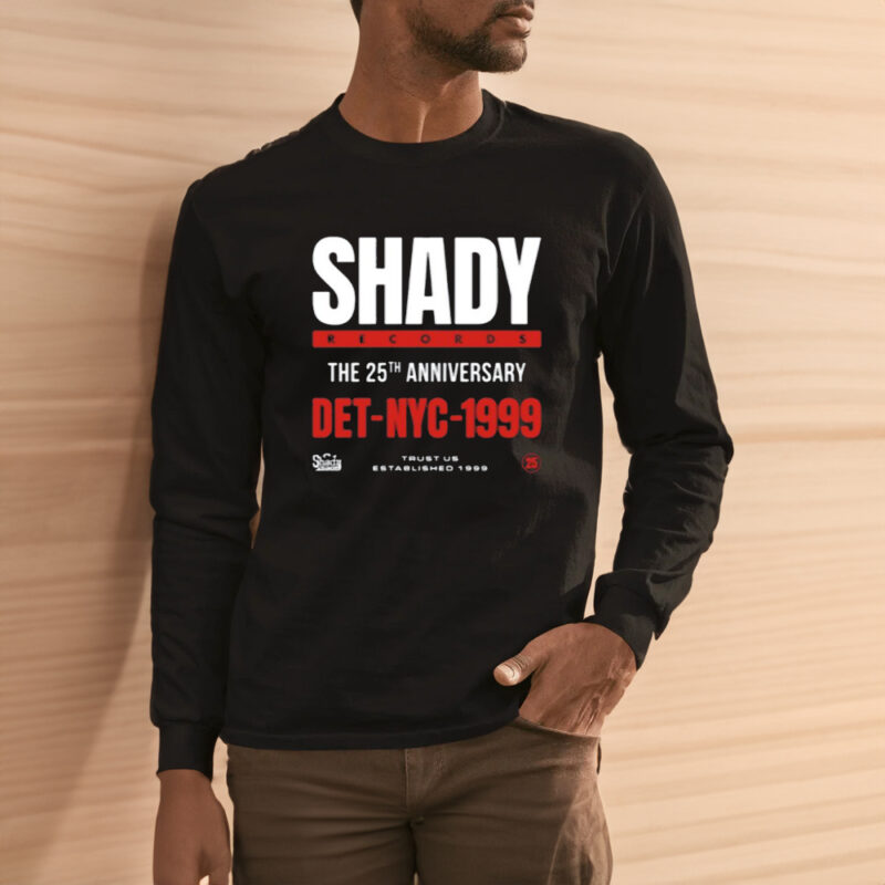 Shadyrecords Shady Records 25Th Anniversary Det Nyc Shirt1