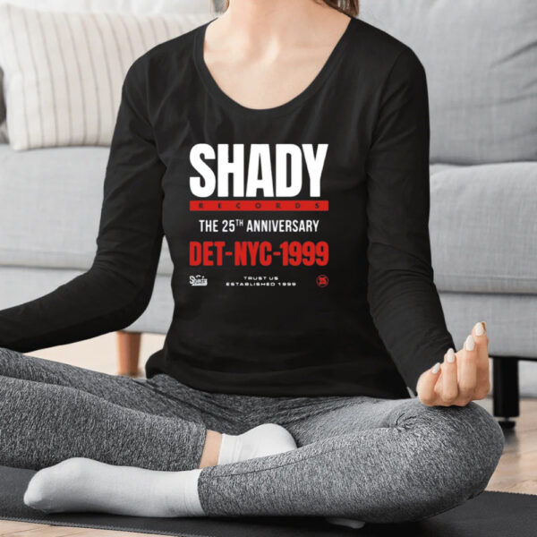 Shadyrecords Shady Records 25Th Anniversary Det Nyc Shirt2