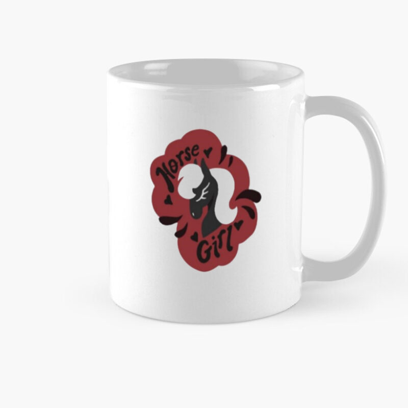 Sharkrobot Horse Girl Mug