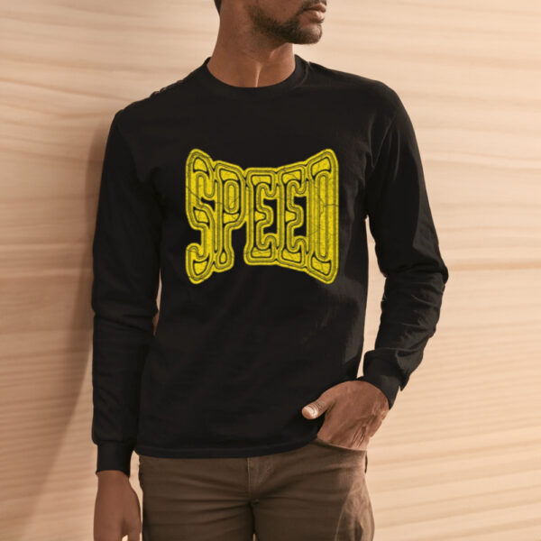 Speed Gold Logo T-Shirt3