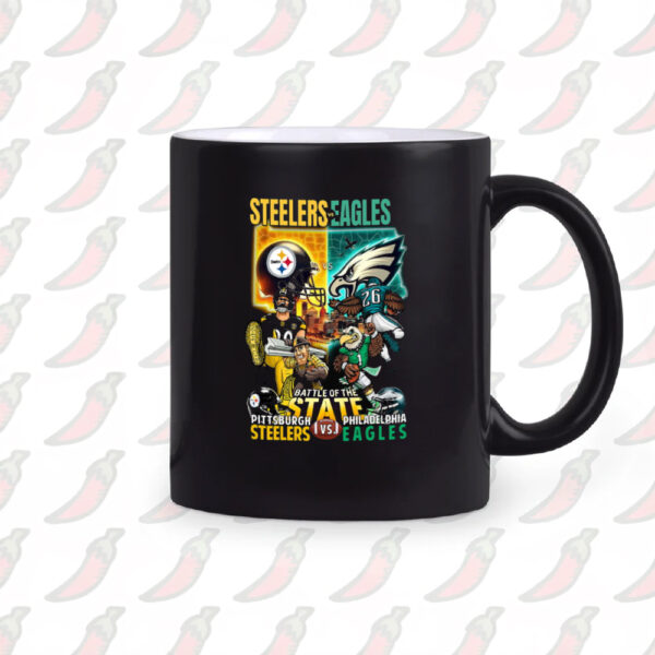 Steelers And Eagles Battle Of The State Mug2