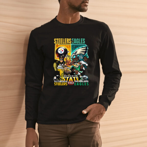 Steelers And Eagles Battle Of The State Shirt1