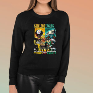 Steelers And Eagles Battle Of The State Shirt3