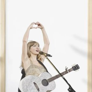 Taylors Swifts Decor Eras Tour Illustration Poster