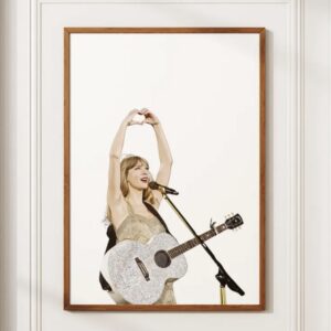 Taylors Swifts Decor Eras Tour Illustration Poster