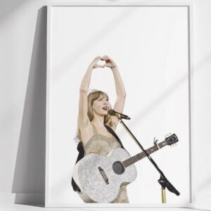 Taylors Swifts Decor Eras Tour Illustration Poster