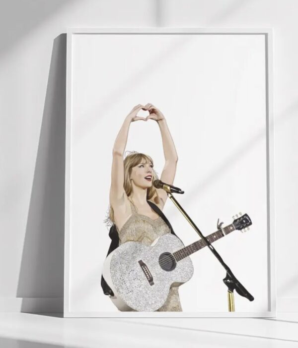 Taylors Swifts Decor Eras Tour Illustration Poster