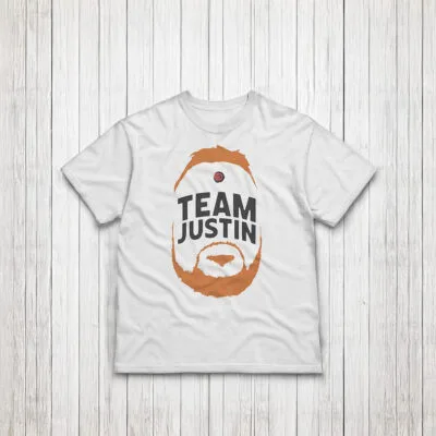 Show Your Support: Team Justin Official Shirt 7 Team Justin Shirt