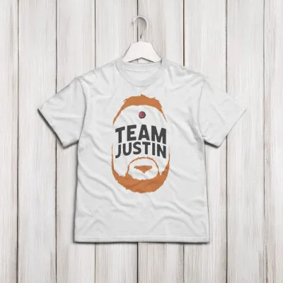 Show Your Support: Team Justin Official Shirt 8 Team Justin Shirts