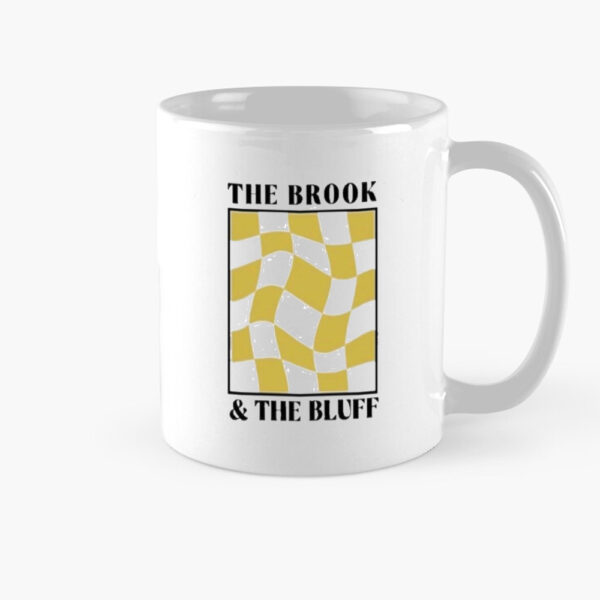 The Brook And The Bluff Wavy Yellow Checkered Mug