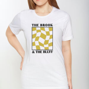 The Brook And The Bluff Wavy Yellow Checkered T-Shirt