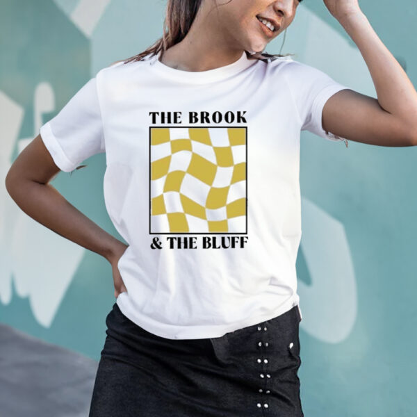 The Brook And The Bluff Wavy Yellow Checkered T-Shirt2