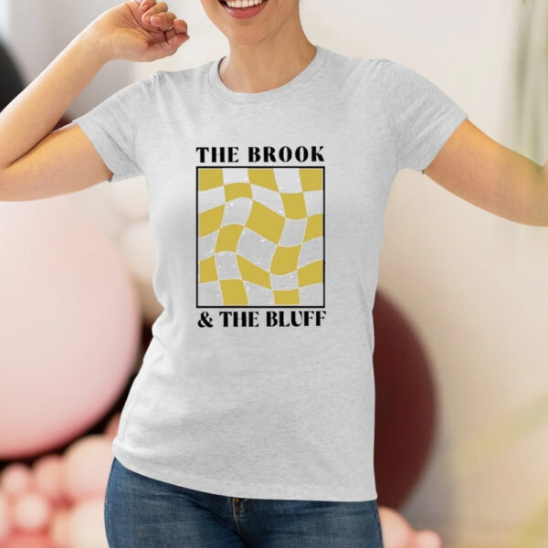 The Brook And The Bluff Wavy Yellow Checkered T-Shirt3