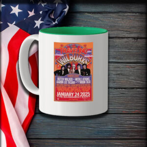 The Traveling Wilburys Jan 24 2025 The Basement East In Nashville, Tn Tour Poster Mug1