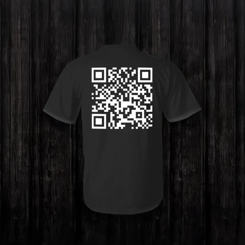Trump Dancing QR Code Unisex T-Shirt: Scan to See the Viral Dance 7 Trump Dancing QR Code Unisex Shirt