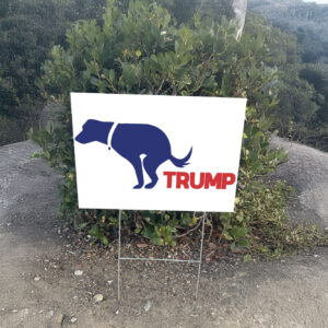 Trump arrest Fuck Trump Yard Sign