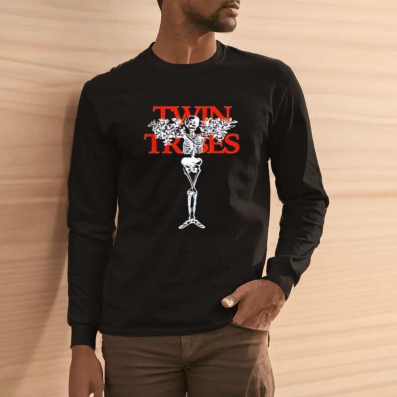 Twin Tribes Skeleton Tree Shirt1