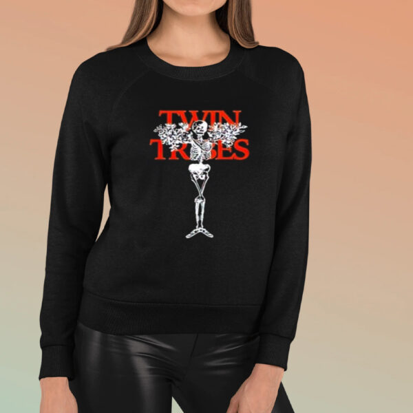 Twin Tribes Skeleton Tree Shirt3