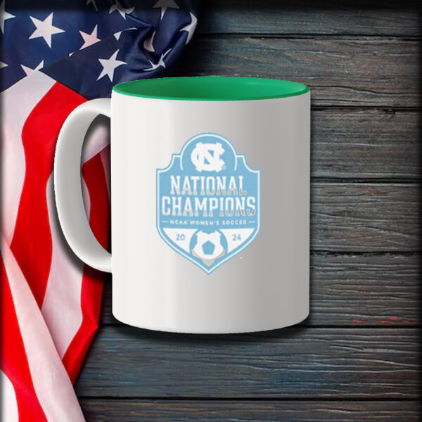 UNC Women's Soccer, 2024 National Champions Mug1