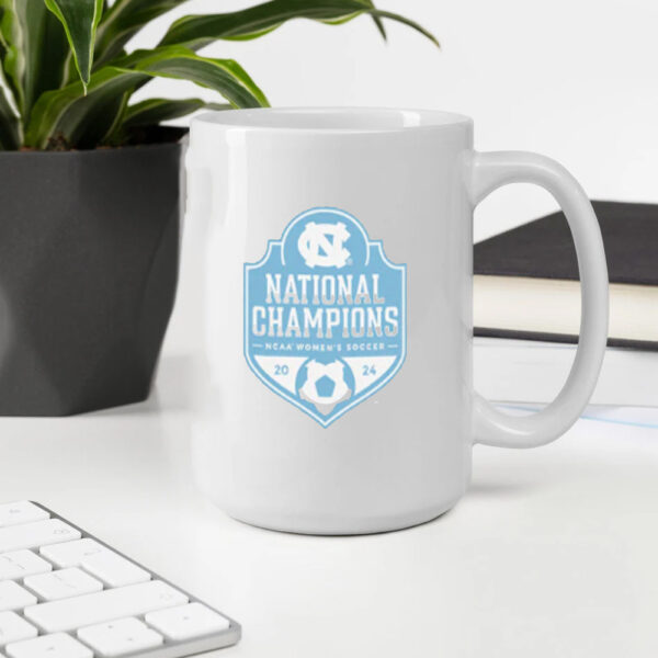 UNC Women's Soccer, 2024 National Champions Mug2