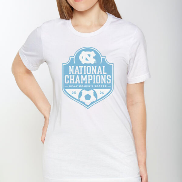 UNC Women's Soccer, 2024 National Champions T-Shirt1