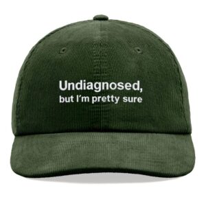 Undiagnosed, but I'm pretty sure Corduroy Baseball Hat2