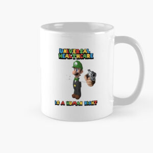 Universal Healthcare Is Human Right Luigi Mangione Mug