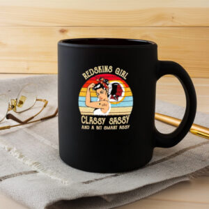 Washington Redskins Girls Classy Sassy And A Bit Smart Assy Vintage Mug