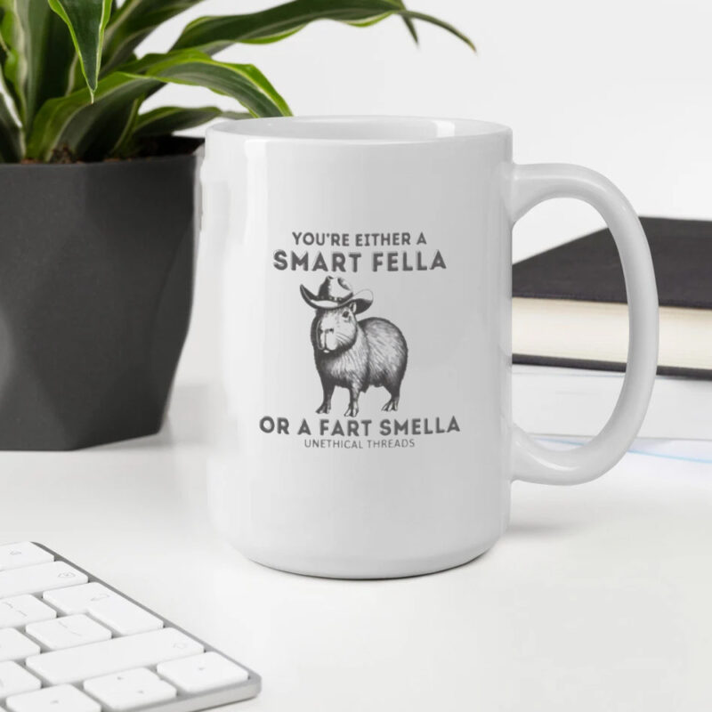 You’re Either A Smart Fella Or A Fart Smella Mug2