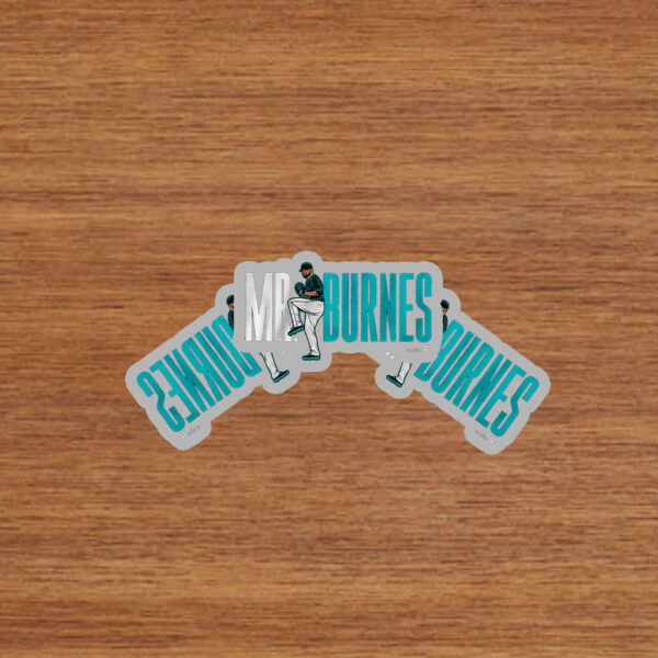 Arizona Diamondbacks Corbin Burnes Mr. Burnes Stickers