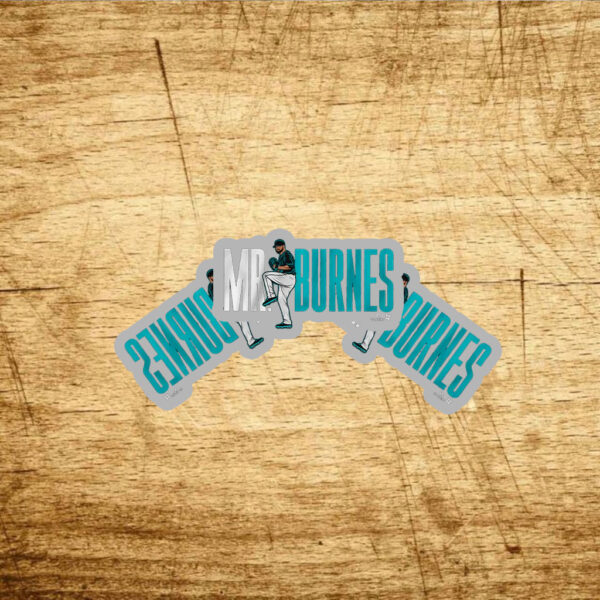 Arizona Diamondbacks Corbin Burnes Mr. Burnes Stickers