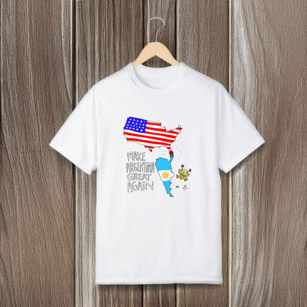 Asume Trump Nueva Era De Prosperidad Make Argentina - América Great Again T Shirts