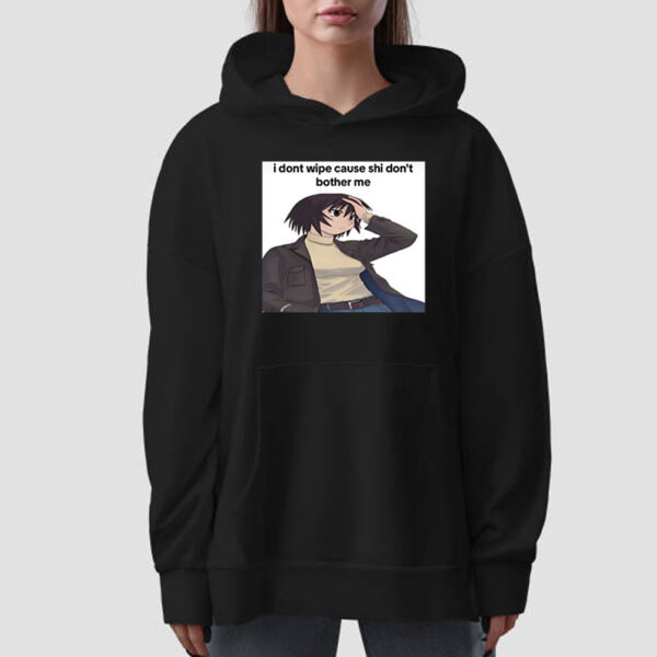 Azumanga Posting Kagura I Dont Wipe Cause Shi Don't Bother Me T-Shirt