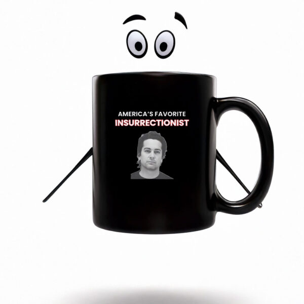 Brandon Straka America Favorite Insurrectionist Mug Coffee