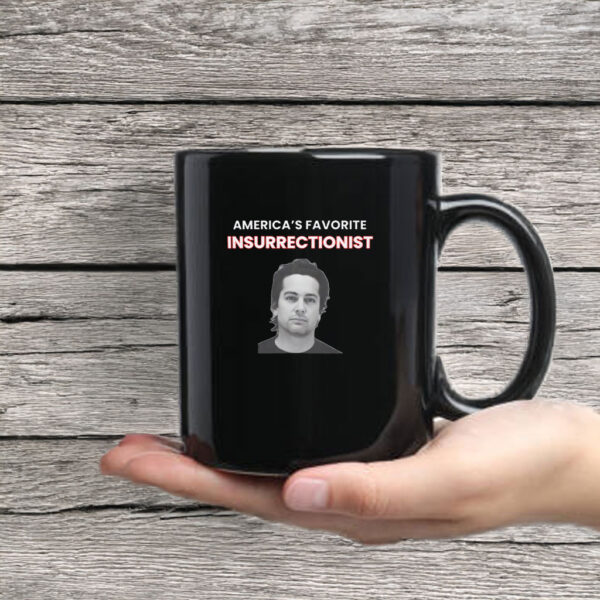 Brandon Straka America Favorite Insurrectionist Mug Coffee