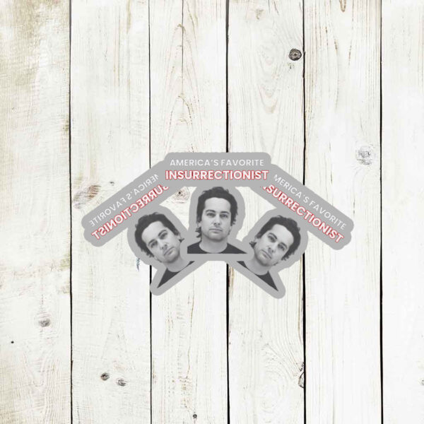 Brandon Straka America Favorite Insurrectionist Stickers