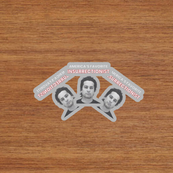 Brandon Straka America Favorite Insurrectionist Stickers