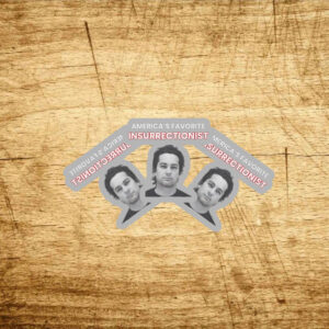 Brandon Straka America Favorite Insurrectionist Stickers