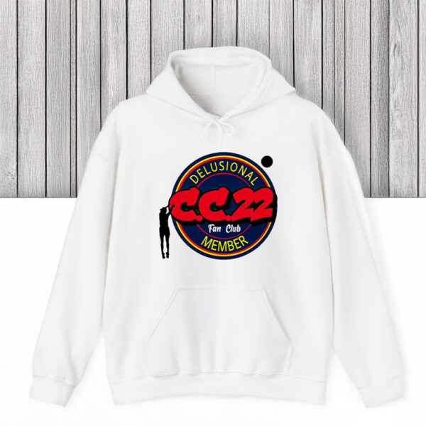 CC22 Delusional fan club member basketball T-shirt